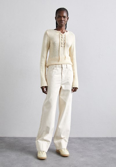 Won Hundred LENA - Brīva piegriezuma džinsi - off-white