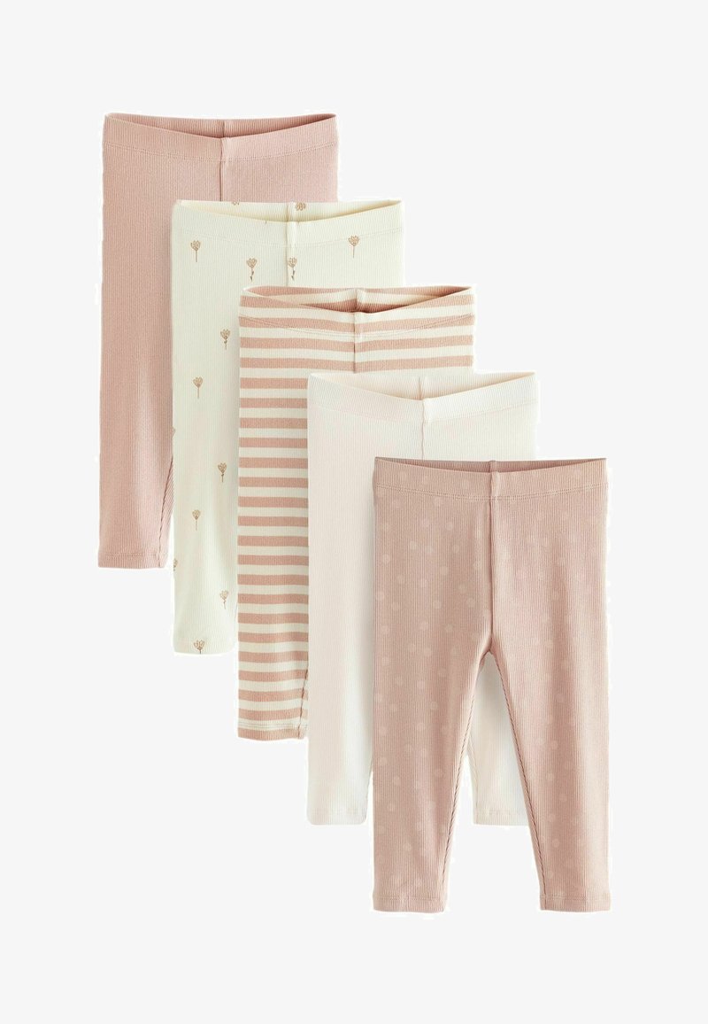 Next 5 PACK 3MTHS-7YRS - Leggingek - Nadrágok - pale pink