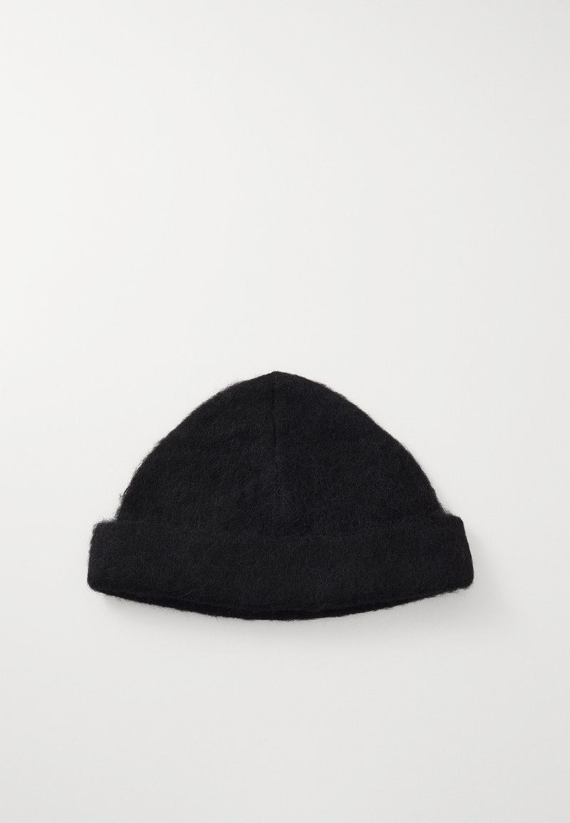 WOOD WOOD GLENN BEANIE UNISEX - Adīta cepure - black