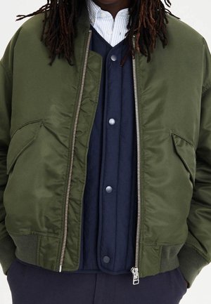 Giubbotto Bomber - olive