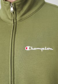 Champion ICONS FULL ZIP COLLAR - Felpa con zip - green