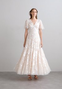 Needle & Thread SEQUIN PARADISE - Společenské šaty - cream