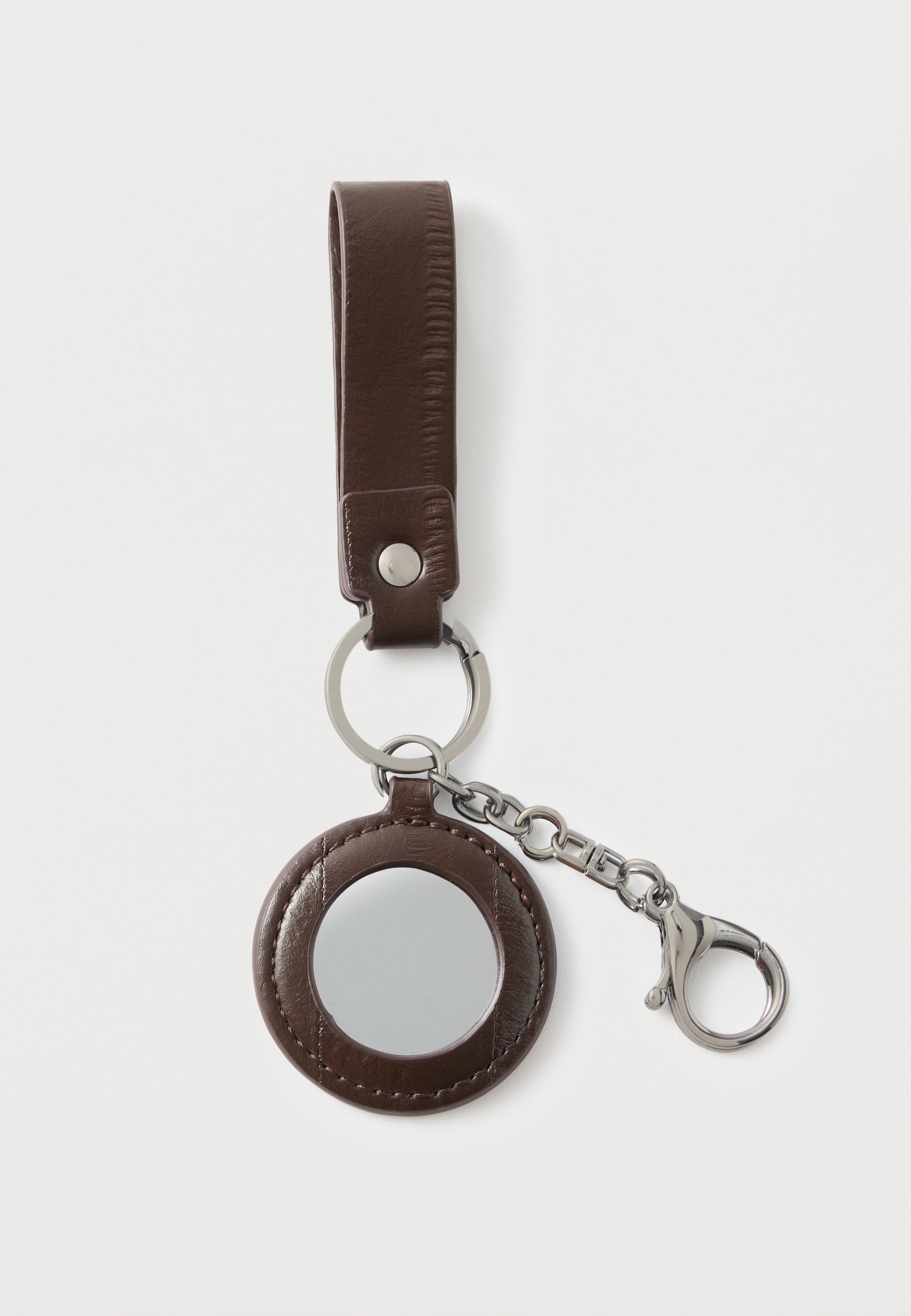Catena Portachiavi In Acciaio Inox – Stile Anni 90 – Con Moschettone – Argento – Unisex