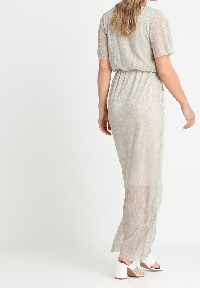 Vero Moda Petite Maxi dress - gold-coloured - (Pre-owned) - Zalando.ie