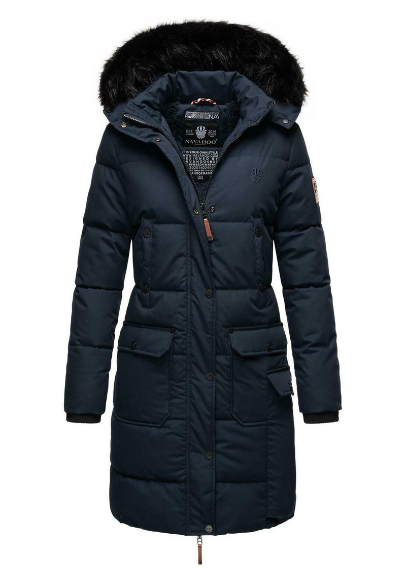 Navahoo Wintermantel - dark blue