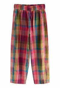 Next TEXTURED CHECK BARREL - Püksid - pink