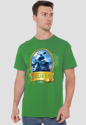 Cotton Soul, POLAR EXPRESS/TRUE BELIEVER - Print T-shirt - dark green