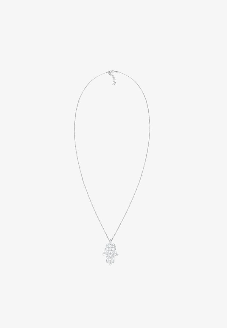 Elli SPARKLING HAMSA HAND - MIT KRISTALLEN VON SWAROVSKI® - Halskette - silberfarben