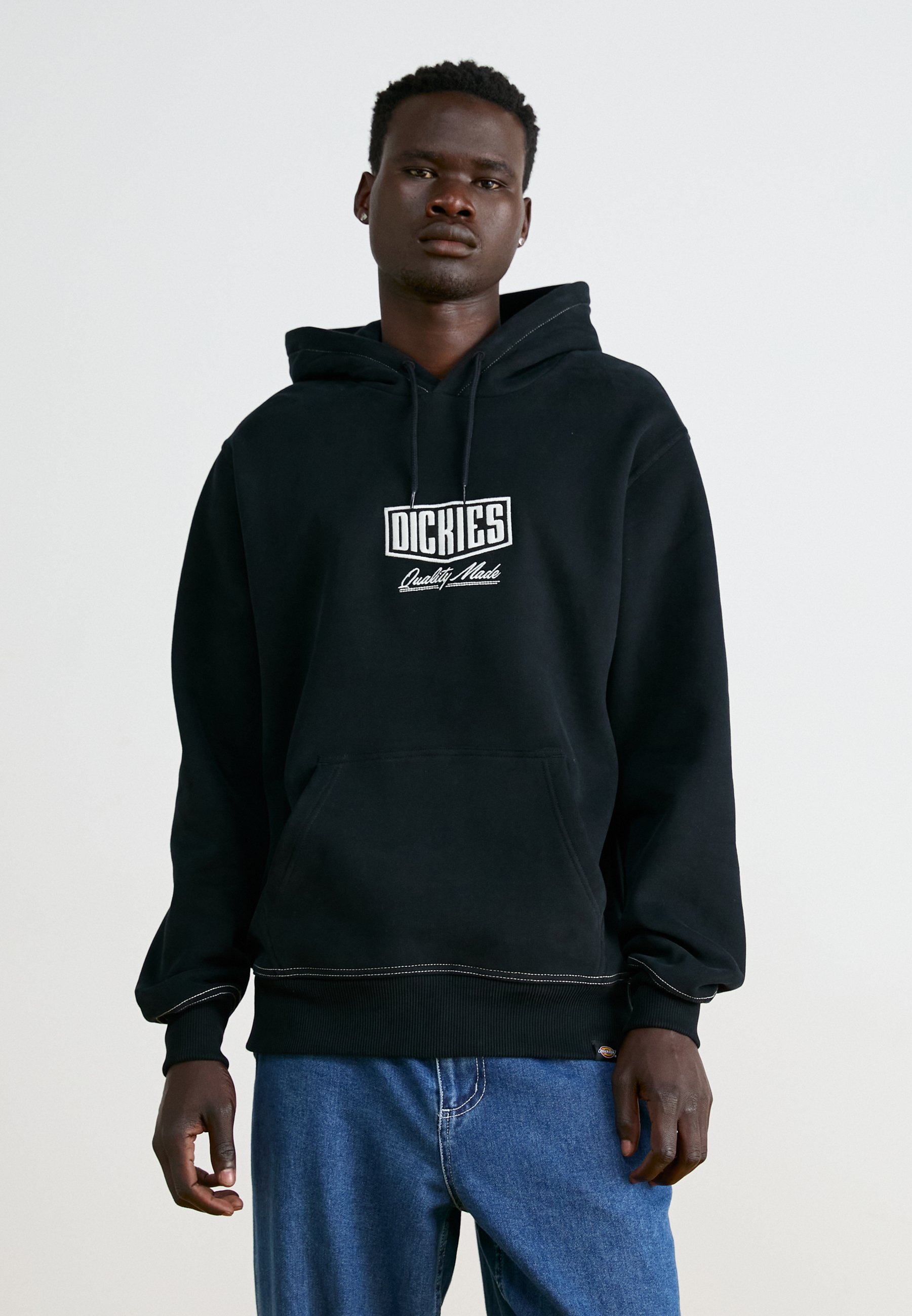 Dickies Panther Hoodie Black | Sudadera Negra Con Capucha