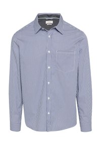 REGULAR FIT: GESTREIFTES  - Hemd - ozeanblau