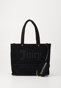 Juicy Couture IRIS LARGE CRINKLED UNISEX - Tote bag - black