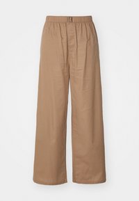PANT COTTON POPLIN - Pyjamabroek - soft mocha