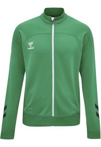Hummel HMLLEAD POLY ZIP JACKET Training jacket jelly bean/neon