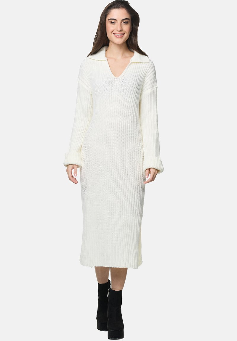 Elara Abito in maglia - weiss