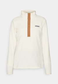 BENTON SPRINGS™ 1/2 SNAP - Fleecegenser - chalk/camel brown