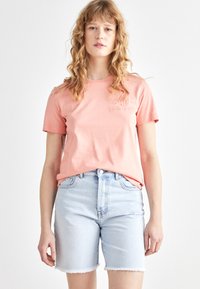 GANT TONAL SHIELD - Basic póló - peachy pink