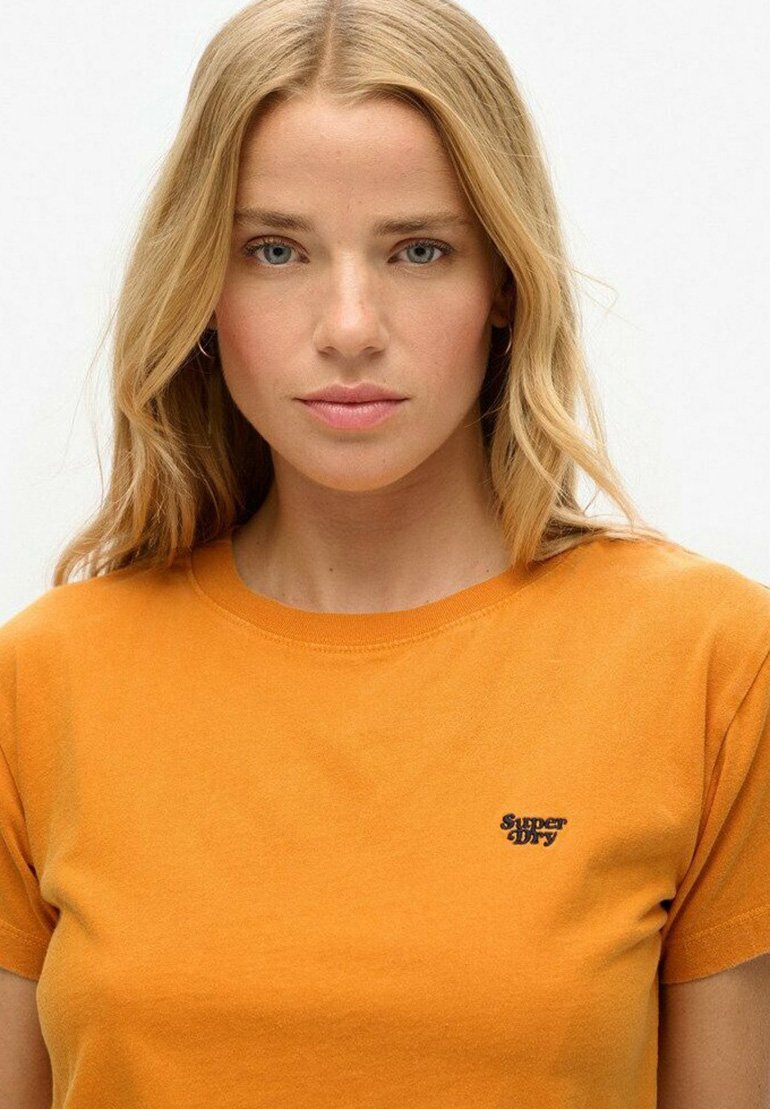 Superdry & Co ESSENTIAL LOGO - T-shirts basic - track gold