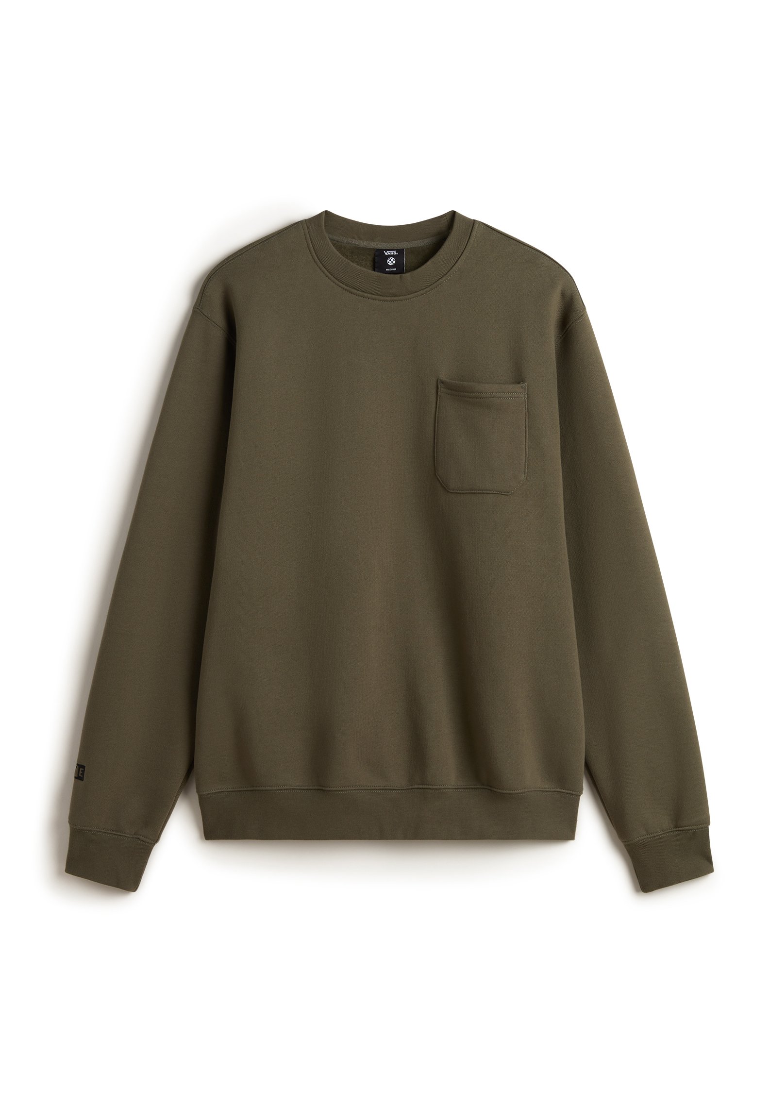 VANS / MTE PULLOVER CREW/スウェット/S/ポリエステル/GRY/VN000FSMHTG VANS◇MTE PULLOVER CREW/スウェット/S/ポリエステル/GRY/VN000FSMHTG