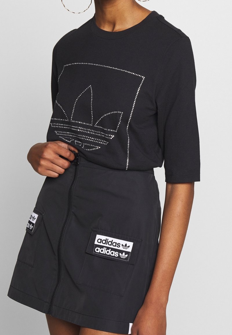 adidas Originals - T-shirt imprimé - black, Agrandir