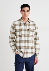 Lee CLEAN WESTERN - Chemise - ecru ochre plaid