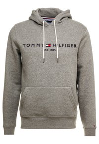 Tommy Hilfiger Felpa con cappuccio - mottled grey