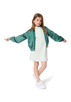 BOSS Kidswear, SWEAT ZIPPÉ À CAPUCHE - Chaquetas bomber - vert sapin