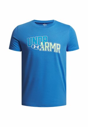 SHORT-SLEEVE GRAPH OVERLAY WM - Sport T-shirt - blue atlantis