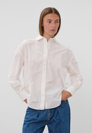 Soaked in Luxury, SLJOA BOW - Blusa - broken white