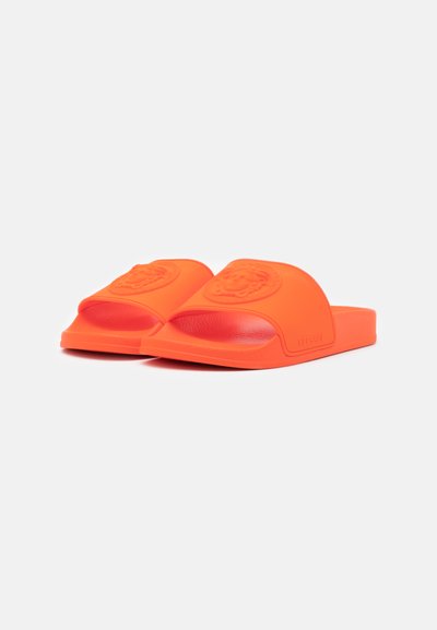 Versace SLIDES UNISEX - Mulas - neon orange