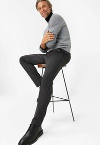 BRAX STYLE THORE - Trousers - pepita anthra