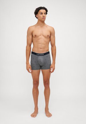 3 PACK - Boxer brief - black/pitch/chine silver