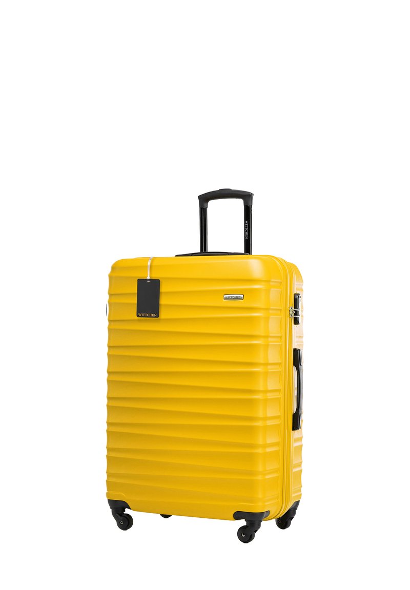 WITTCHEN LARGE SUITCASE WITH LUGGAGE TAG - Maleta de cabina - yellow