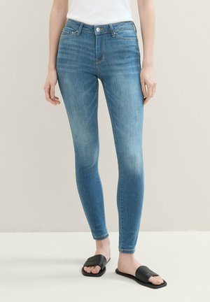 TOM TAILOR DENIM TTNELA Extra Skinny - Jeans Skinny Fit - used light stone blue denim