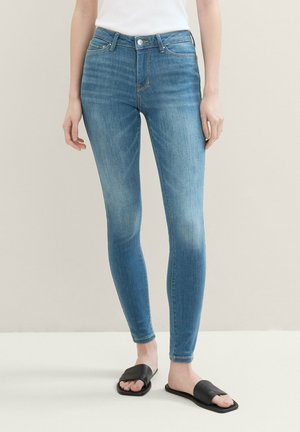 NELA 3IN1 - Skinny džíny - used light stone blue denim