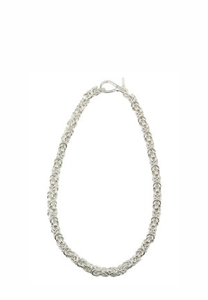 Massimo Dutti, LINK CHAIN NECKLACE - Halskette - silver-coloured