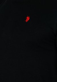 U.S. Polo Assn. 2ER PACK RUNDHALS - Navadna majica - schwarz