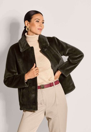 MADELEINE, Imitatieleren jas - brown