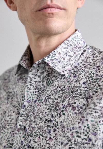 Paul Smith TAILORED FIT SHIRT - Shirt - white/lilac