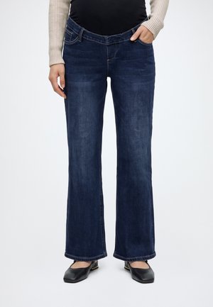 Anna Field MAMA by Zalando Wide leg - dark blue