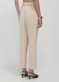 Calliope TINTA UNITA - Stoffhose - beige medio