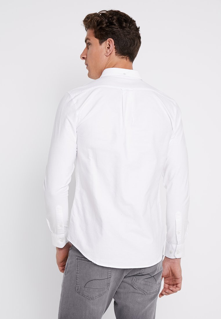 farah white brewer shirt