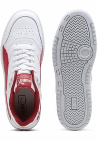 Puma DOUBLECOURT UNISEX - Tenisky - white club red