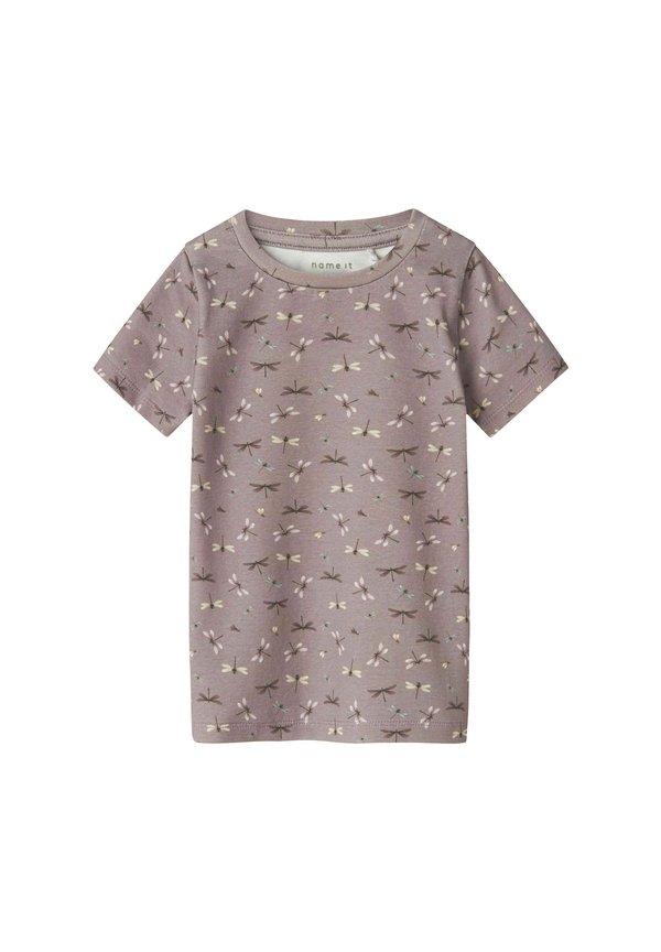 T-Shirt print - purple dove