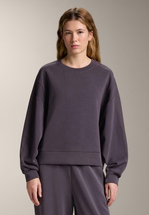 WARM SOFT TOUCH - Sweatshirt - mottled dark purple