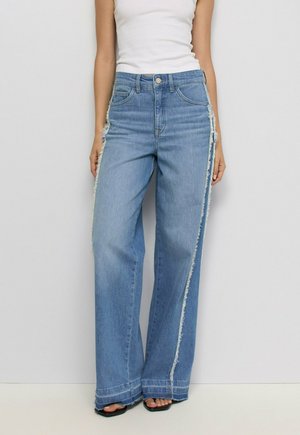 Salsa Jeans, SALSA JEANS JEANS FAITH PUSH IN WIDE - Pernera ancha - hellblau