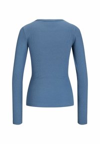 JJXX JXFREYA RIB TEE - Pitkähihainen paita - coronet blue
