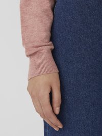 Object OBJTHESS LS O-NECK - Camisola - ash rose