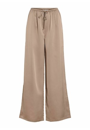 VILA, TROUSERS VIELLETTE WIDE-LEG - Pantalon classique - moonlight