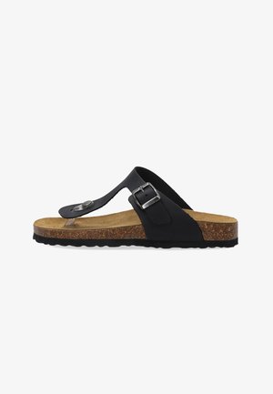 VENEZIA, SLIPPERS - Sandaler m/ tåsplit - black