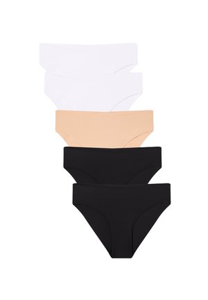 TINTA UNITA 5 PACK - Slip - 2x Black, 2x White, 1x Nude